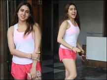 IN PICS: बोल्ड अंदाज में GYM के बाहर नजर आईं सारा अली खान, यहां देखें तस्वीरें