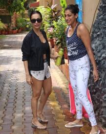 Spotted:मलाइका से लेकर सारा तक GYM के बाहर आईं नजर ये हसीनाएं, देखें तस्वीरें