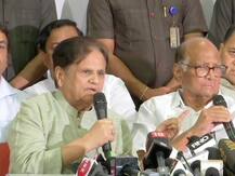 शिवसेना को समर्थन पर कांग्रेस-एनसीपी की बैठक बेनतीजा, शरद पवार बोले- हमें जल्दबाजी नहीं
