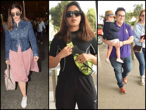 Spotted: भूमि पेडनेकर से लेकर अदनान सामी तक, ये सेलेब्स एयरपोर्ट पर आए नजर Spotted: भूमि पेडनेकर से लेकर अदनान सामी तक, ये सेलेब्स एयरपोर्ट पर आए नजर