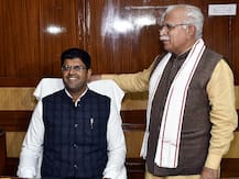 हरियाणा: मनोहर लाल खट्टर ने दुष्यंत चौटाला को दिए 11 विभाग, कल होगा कैबिनेट विस्तार