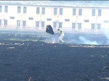 बीजेपी MP बाबा बालकनाथ योगी के मठ में जलाई गई पराली, चारों तरफ हुआ धुआं-धुआं