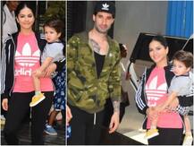 Spotted: पति डेनियल और तीनों के साथ आउटिंग पर निकलीं सनी लियोन, सामने आईं खास तस्वीरें