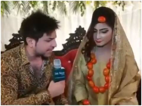 Viral: पाकिस्तानी दुल्हन ने पहने टमाटर के गहने, नेटिजन्स बोले- ये पाक की सबसे अमीर महिला हैं Viral: पाकिस्तानी दुल्हन ने पहने टमाटर के गहने, नेटिजन्स बोले- ये पाक की सबसे अमीर महिला हैं