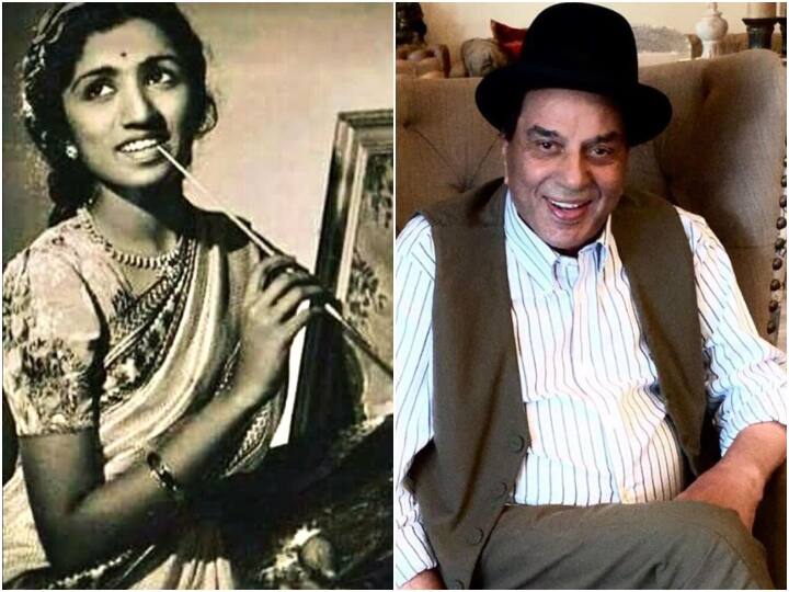 धर्मेंद्र ने शेयर की लता मंगेशकर की ये Throwback तस्वीर शेयर, कहा- यूं ही मुस्कुराती रहो Dharmendra has all love and prayers for lata mangeshker धर्मेंद्र ने शेयर की लता मंगेशकर की ये Throwback तस्वीर शेयर, कहा- यूं ही मुस्कुराती रहो
