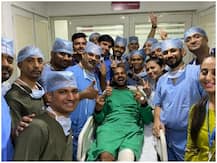 इलाज के बाद शिखर धवन ने की डॉक्टर्स-नर्स संग मस्ती, पांड्या ने ली चुटकी