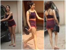 In Pics: बेहद हॉट अंदाज में जिम के बाहर स्पॉट हुई जाह्नवी कपूर, ऐसी तस्वीरें आई सामने