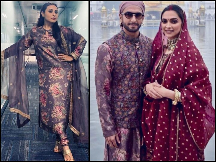 Rani Mukerji gets trolled for wearing an outfit similar to Ranveer Singh रणवीर से मिलती-जुलती ड्रेस पहनकर ट्रोल्स के निशाने पर आईं रानी मुखर्जी, यूज़र्स ने ऐसे उड़ाया मज़ाक