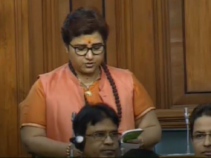 Pragya Singh Thakur in Lok Sabha: My statements made in Parliament are being distorted. I respect Mahatma Gandhis contribution to the nation प्रज्ञा ठाकुर ने गोडसे वाले बयान पर संसद में माफी मांगी, कहा- गांधी का सम्मान करती हूं