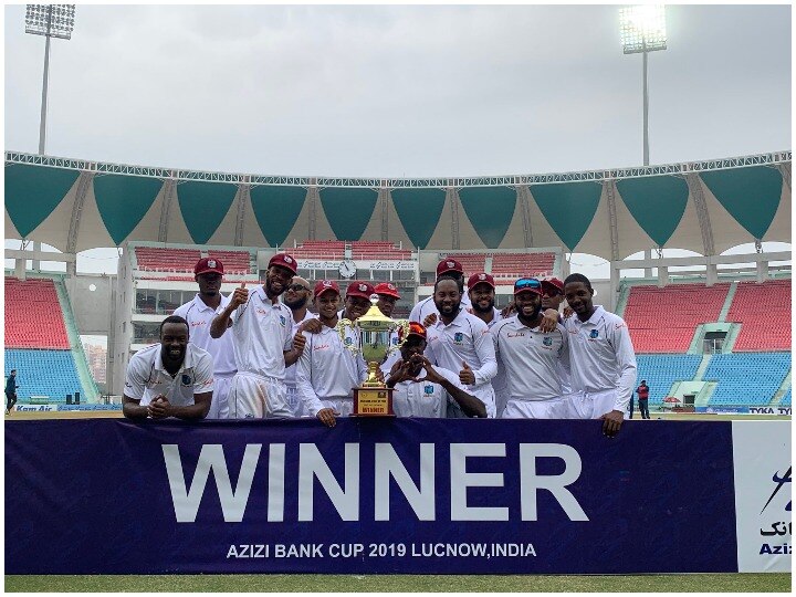 West Indies vs Afghanistan West Indies beat Afghanistan by 9 wickets in Test Match Afghanistan vs West Indies: एकमात्र टेस्ट में वेस्टइंडीज ने अफगानिस्तान को 9 विकेट से दी करारी शिकस्त