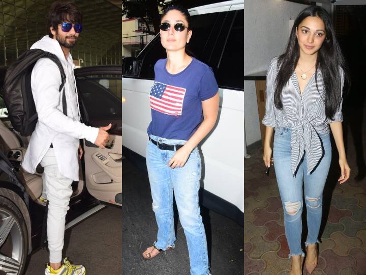 मुंबई में शनिवार को में पैपराजी ने काफी सारे सेलेब्स को स्पॉट किया. इस दौरान हम शाहिद कपूर, करीना कपूर खान और कियारा आडवाणी की कुछ तस्वीरें हम आपके लिए लेकर आए हैं जिन्हें आप आगे की स्लाइड्स का रुख करके देख सकते हैं. (Photo Credit: Manav Manglani)