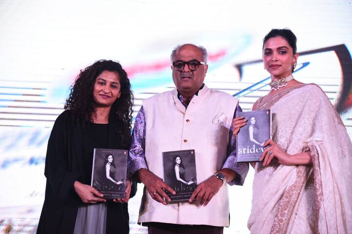 इस दौरान दीपिका पादुकोण ने बताया कि जब भी उनकी कोई फिल्म अच्छा करती थी या उनके काम के लिए उन्हें सराहा जाता था तो बोनी कपूर और श्रीदेवी उन्हें व्यक्तिगत तौर पर संदेश भेजा करते थे. (तस्वीर: मानव मंगलानी