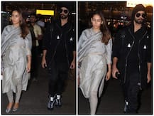 In Pics: पत्नी मीरा के साथ स्पॉट हुए शाहिद कपूर, मीरा कपूर ने फ्लॉन्ट किया ट्रेडिशनल लुक