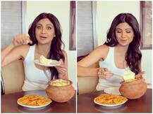 शिल्पा शेट्टी ने लिया मक्खन-मलाई और जलेबी का आनंद, तेजी से वायरल हो रहा है VIDEO