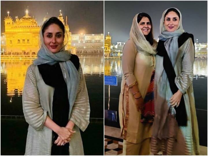 शूटिंग से वक्त निकालकर गोल्डन टेंपल मत्था टेकने पहुंची करीना, सामने आईं ये खूबसूरत तस्वीरें kareena kapoor khan visites golden tample in Amritsar शूटिंग से वक्त निकालकर गोल्डन टेंपल मत्था टेकने पहुंची करीना, सामने आईं ये खूबसूरत तस्वीरें