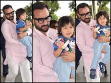 एयरपोर्ट पर पापा सैफ अली खान के साथ मस्ती करते दिखे तैमूर, यहां देखें CUTE तस्वीरें
