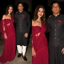 गर्लफ्रेंड गैब्रिएला और शिबानी दांडेकर के साथ इवेंट में खास अंदाज में पहुंचे अर्जुन रामपाल और फरहान अख्तर