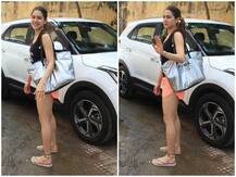 In Pics: वर्कआउट के बाद बॉक्सर पहने कुछ इस अंदाज में स्पॉट हुईं सारा अली खान, यहां देखिए तस्वीरें