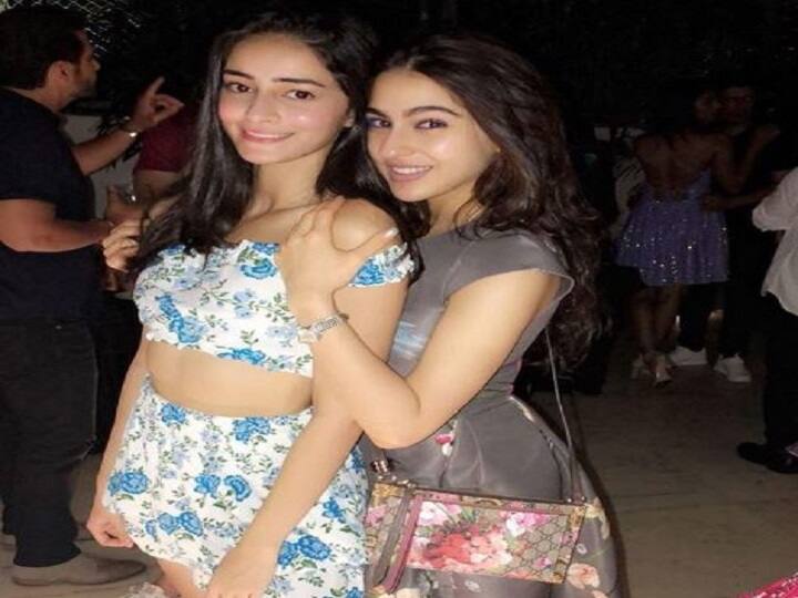 Ananya Panday on her comparison with Sara Ali Khan and Janhvi Kapoor says I believe healthy competition अनन्या पांडे ने सारा अली खान और जान्हवी कपूर को लेकर दिया ये बड़ा बयान