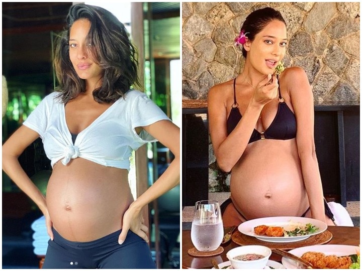 Lisa Haydon shares huge baby bump photos from her second baby pregnancy  लीजा हेडन जल्द दूसरे बच्चे को देने वाली हैं जन्म, बेबी बंप फ्लॉन्ट करते शेयर की शानदार तस्वीरें
