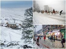 पहाड़ों पर बर्फबारी के बीच अचानक हुई बेमौसम बारिश से उत्तर भारत में बढ़ी ठंड, हवाई यातायात प्रभावित