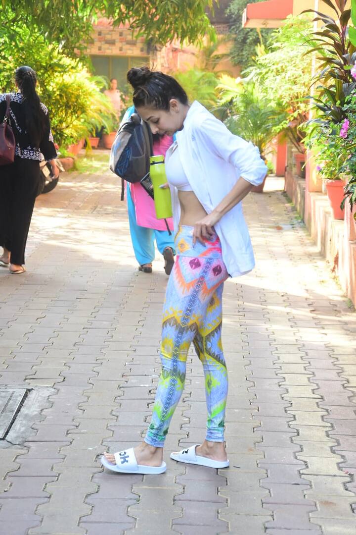 मलाइका अरोड़ा इन दिनों अभिनेता अर्जुन कपूर को डेट कर रही हैं. मलाइका और अर्जुन ने कुछ महीने पहले ही अपने रिलेशनशिप को पब्लिक किया है. (तस्वीर: मानव मंगलानी)