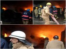 राजधानी दिल्ली में फिर हुआ हादसा, अब लकड़ी के कारखाने में लगी भीषण आग