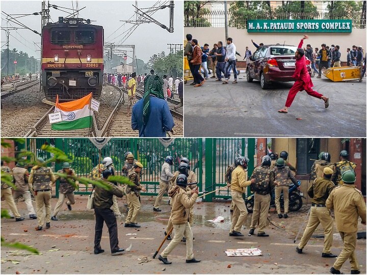 Protest against CAB in Delhi, West bengal and assam नहीं रुक रही हिंसा: CAB के खिलाफ जल रहा है असम, दिल्ली और बंगाल में भी विरोध-प्रदर्शन तेज
