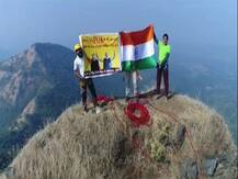 विजय दिवस पर बेहद कठिन पहाड़ी पर चढ़कर पर्वतारोहियों ने लहराया तिरंगा