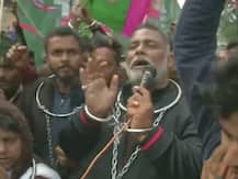 बिहार बंद: पप्पू यादव ने बेड़ियां पहन कर किया CAA के खिलाफ प्रदर्शन, कई जगहों पर जाम