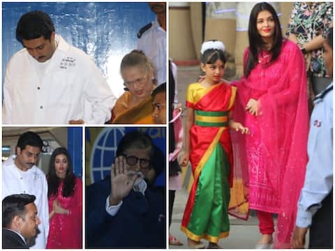 Annual Function: बेटी आराध्या के स्कूल पहुंचीं ऐश्वर्या राय, अभिषेक और दादा अमिताभ बच्चन भी आए नजर Annual Function: बेटी आराध्या के स्कूल पहुंचीं ऐश्वर्या राय, अभिषेक और दादा अमिताभ बच्चन भी आए नजर