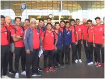 अंडर-19 विश्व कप के लिए रवाना हुई भारतीय टीम, प्रियम गर्ग होंगे कप्तान