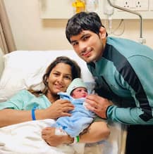 गीता फोगाट के घर आया नन्हा मेहमान, सोशल मीडिया पर शेयर की बेटे की तस्वीर, लिखा खास मैसेज