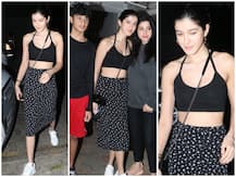 In Pics: देर रात मां महीप कपूर और भाई के साथ मुंबई में खास अंदाज में स्पॉट हुईं संजय कपूर की बेटी शनाया कपूर