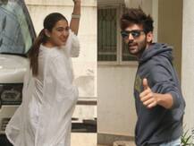 Photos: ब्रेक अप की खबरों के बीच कार्तिक आर्यन के साथ स्पॉट हुई सारा अली खान, लेकिन...