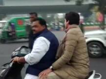 जिस स्कूटी पर बैठी थीं प्रियंका गांधी, उसके मालिक ने कहा- खुद भरूंगा चालान के पैसे