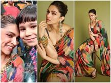 PHOTOS: 'छपाक' के प्रमोशन के लिए खूबसूरत अंदाज में पहुंचीं दीपिका पादुकोण, साड़ी पहने तस्वीरें वायरल