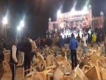 राजस्थान: किशनगढ़ में बॉडी बिल्डिंग का मंच बना अखाड़ा, जमकर चले लात घूसे