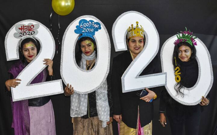 2020 का आगाज. तस्वीर रांची की है.