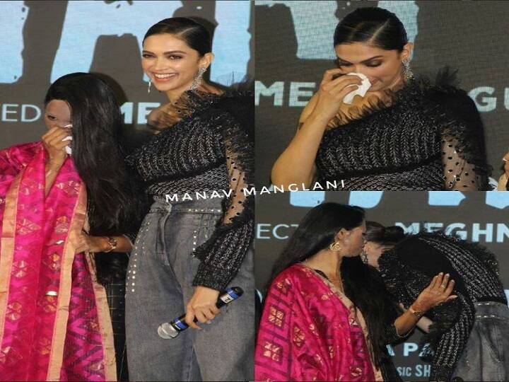 'छपाक' के सॉन्ग लॉन्च के दौरान रो पड़ीं लक्ष्मी अग्रवाल, दीपिका पादुकोण ने दिया दिलासा Chhapaak Song Trailer Launch: Laxmi Agrawal, Deepika Padukone Cried On Stage 'छपाक' के सॉन्ग लॉन्च के दौरान रो पड़ीं लक्ष्मी अग्रवाल, दीपिका पादुकोण ने दिया दिलासा