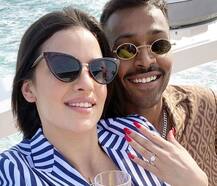 हार्दिक पांड्या ने नताशा से की है सगाई, मगर परिवारवालों को नहीं थी खबर