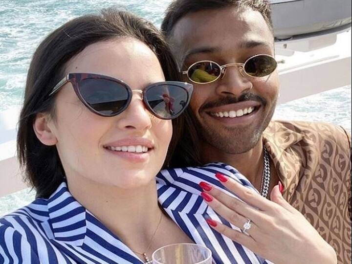 hardik pandya father first reaction after pandya engaged with natasha हार्दिक-नताशा की सगाई पर पहली बार क्रिकेटर के पापा ने दिया रिएक्शन- हैरान हैं हम भी