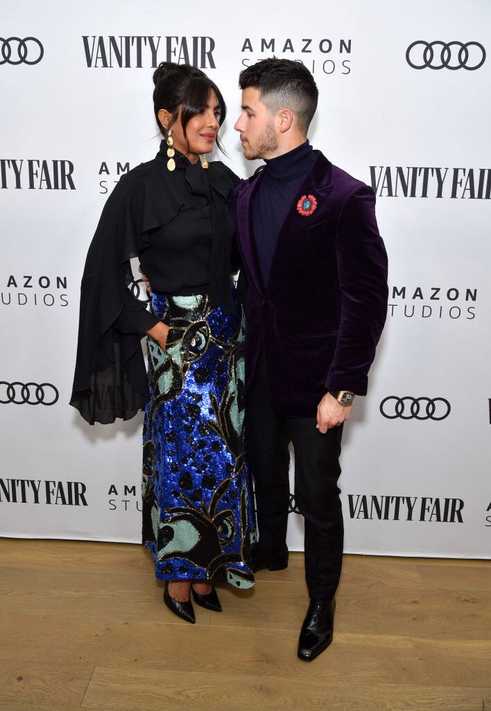 सोशल मीडिया पर निक और प्रियंका की ये तस्वीरें काफी तेजी से वायरल हो रही हैं. (Photo Credit: Getty Images)