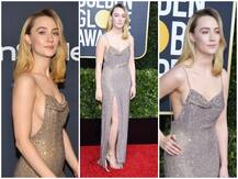 Golden Globe Awards 2020: बेहद स्टाइलिश अंदाज में पहुंचीं साओर्स रोनन, रेड कार्पेट पर थम गई सबकी नजरें
