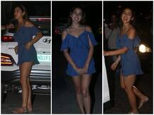 In PICS: मुंबई में खास अंदाज में स्पॉट हुईं सारा अली खान, सामने आईं शानदार तस्वीरें