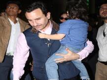 फैंस के बीच घिरे तैमूर ने पापा की गोद से लगाई 'Mumma' करीना को आवाज, वीडियो वायरल