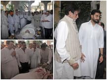 PHOTOS: रितु नंदा के अंतिम दर्शन के लिए पहुंचा कपूर और बच्चन परिवार, अंतिम संस्कार की तैयारी शुरू