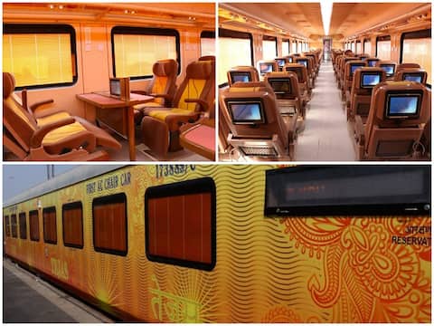 PHOTOS: अहमदाबाद-मुंबई तेजस एक्सप्रेस का उद्घाटन आज, 19 जनवरी से कर सकेंगे यात्रा PHOTOS: अहमदाबाद-मुंबई तेजस एक्सप्रेस का उद्घाटन आज, 19 जनवरी से कर सकेंगे यात्रा