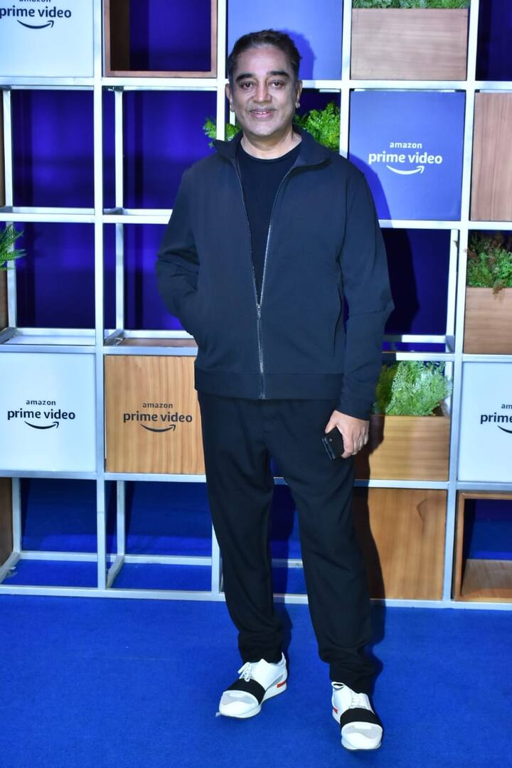 साउथ सुपरस्टार कमल हासन भी अमेजन के इस इवेंट में पहुंचे.