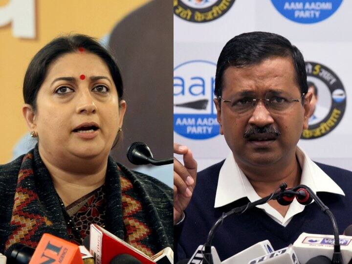 Nirbhaya Case Smriti Irani attacks AAP govt Arvind Kejriwal perly निर्भया मामला: स्मृति ईरानी का आरोप- AAP सरकार की वजह से हुई देरी, केजरीवाल बोले- इस मुद्दे पर राजनीति दुखद